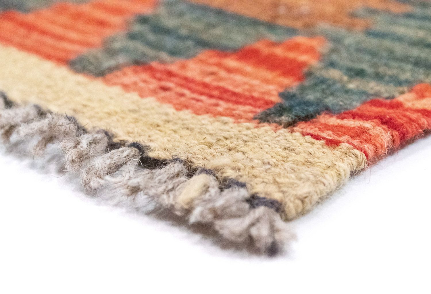 Alfombra Kelim - Oriental - 203 x 148 cm - naranja