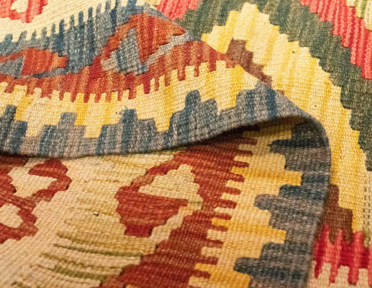 Alfombra Kelim - Oriental - 207 x 139 cm - multicolor