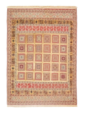Alfombra persa - Nómada - 224 x 162 cm - oro