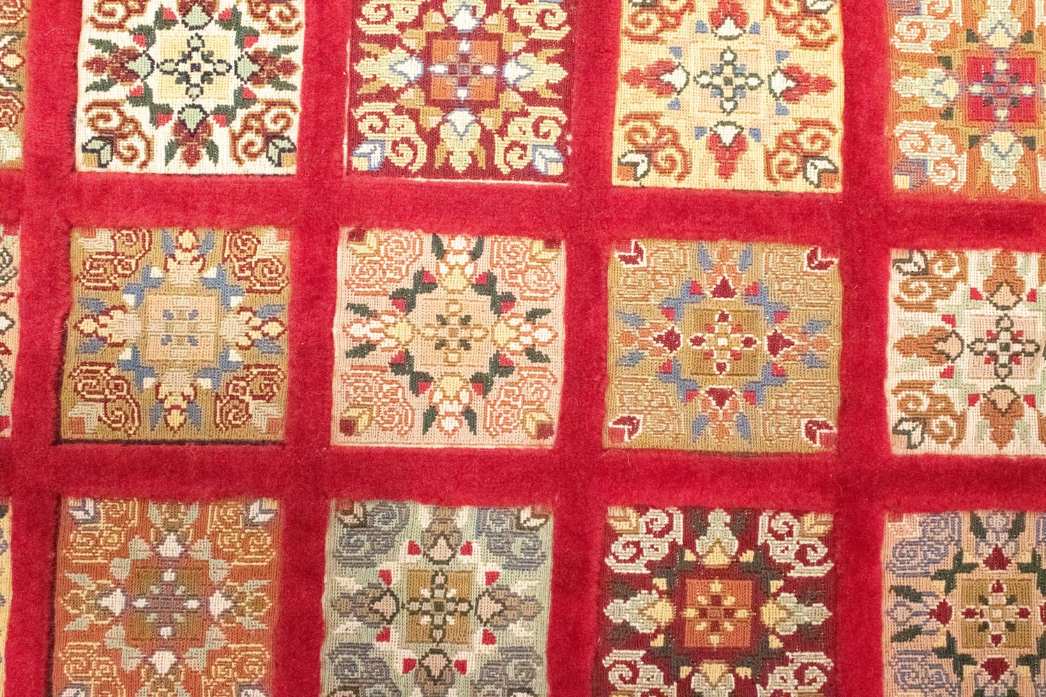 Alfombra persa - Nómada - 121 x 81 cm - rojo