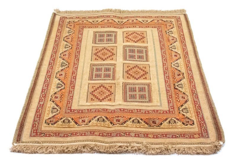 Alfombra persa - Nómada - 114 x 80 cm - multicolor