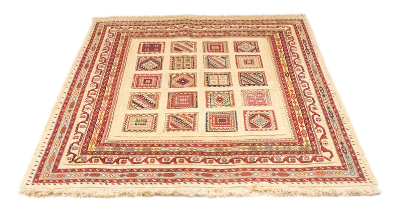 Alfombra persa - Nómada - 149 x 121 cm - rojo
