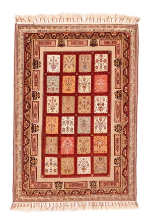 Alfombra persa - Nómada - 176 x 123 cm - marrón