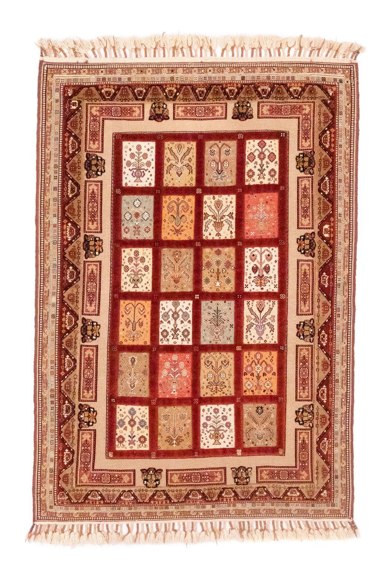 Alfombra persa - Nómada - 176 x 123 cm - marrón
