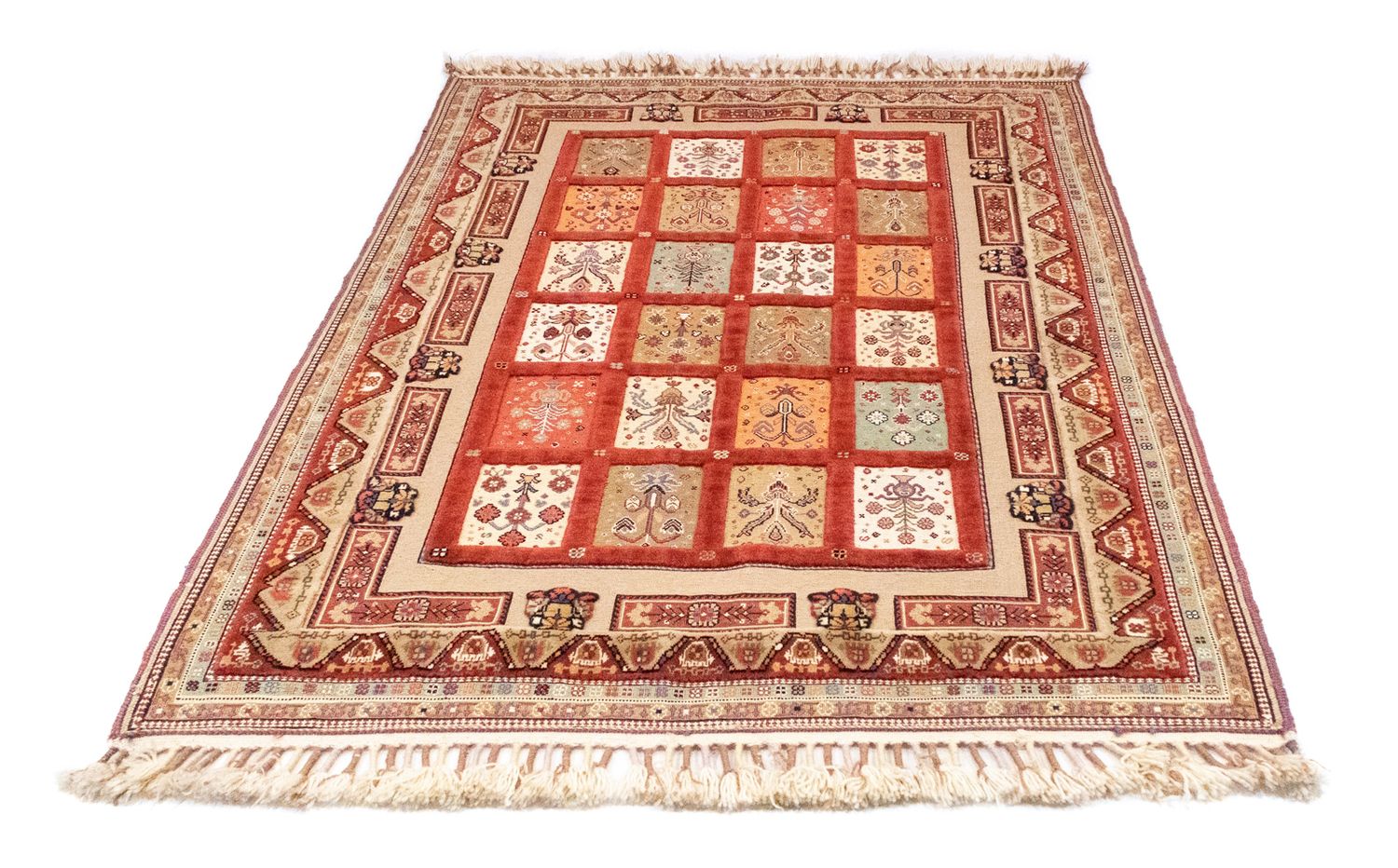 Alfombra persa - Nómada - 176 x 123 cm - marrón