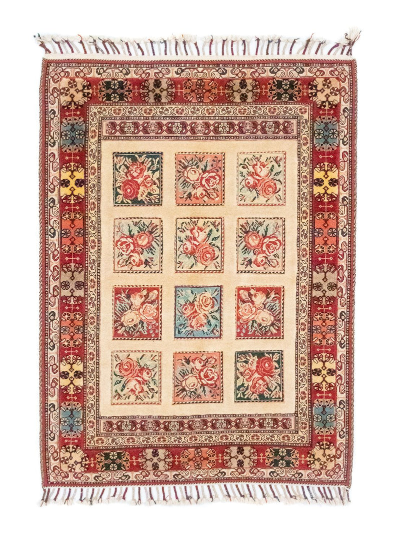 Alfombra persa - Nómada - 168 x 113 cm - colorido
