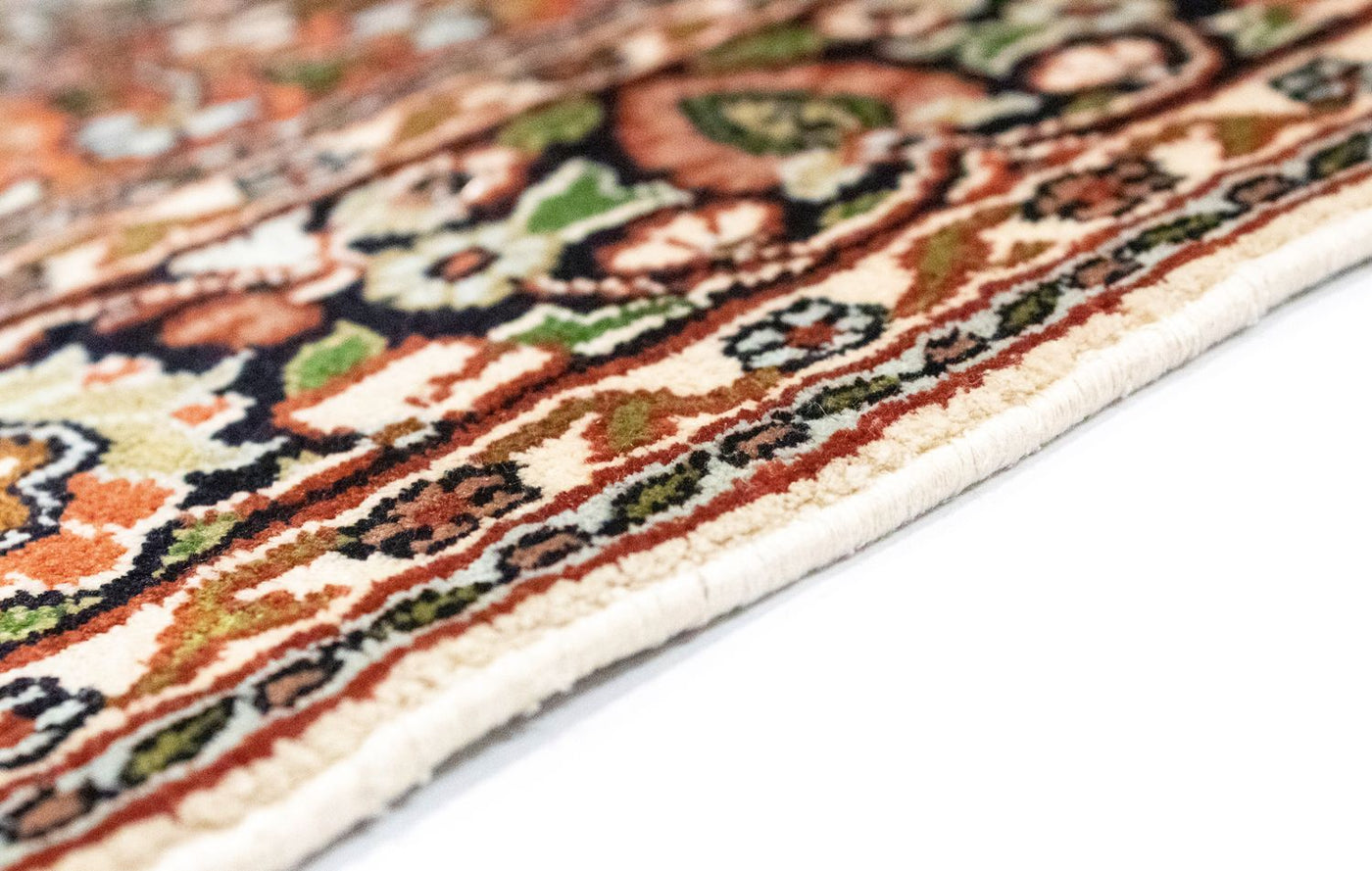 Seda de Cachemira Alfombra 125x83cm - Alfombra oriental