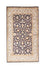 Alfombra de seda - Seda de Cachemira - 127 x 74 cm - azul