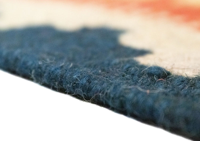 Alfombra Kelim - Oriental - 87 x 64 cm - naranja
