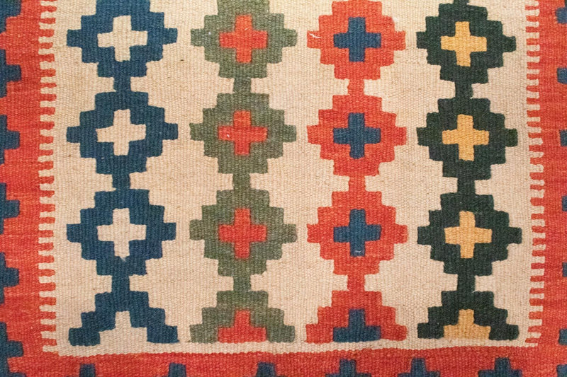 Alfombra Kelim - Oriental - 87 x 60 cm - beige