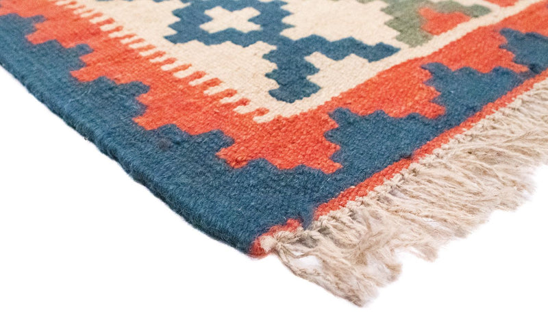 Alfombra Kelim - Oriental - 87 x 60 cm - beige