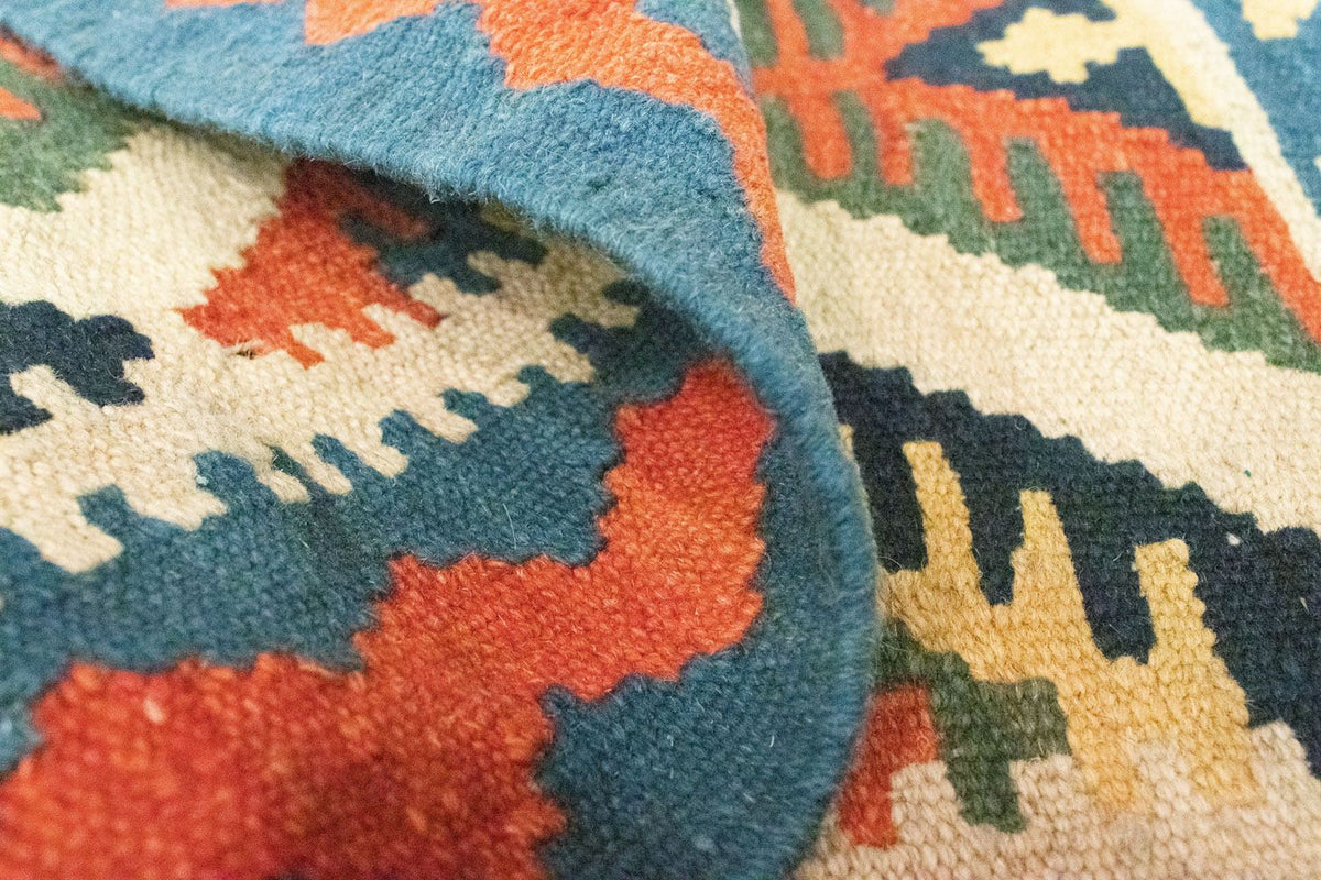 Alfombra Kelim - Oriental - 90 x 64 cm - beige