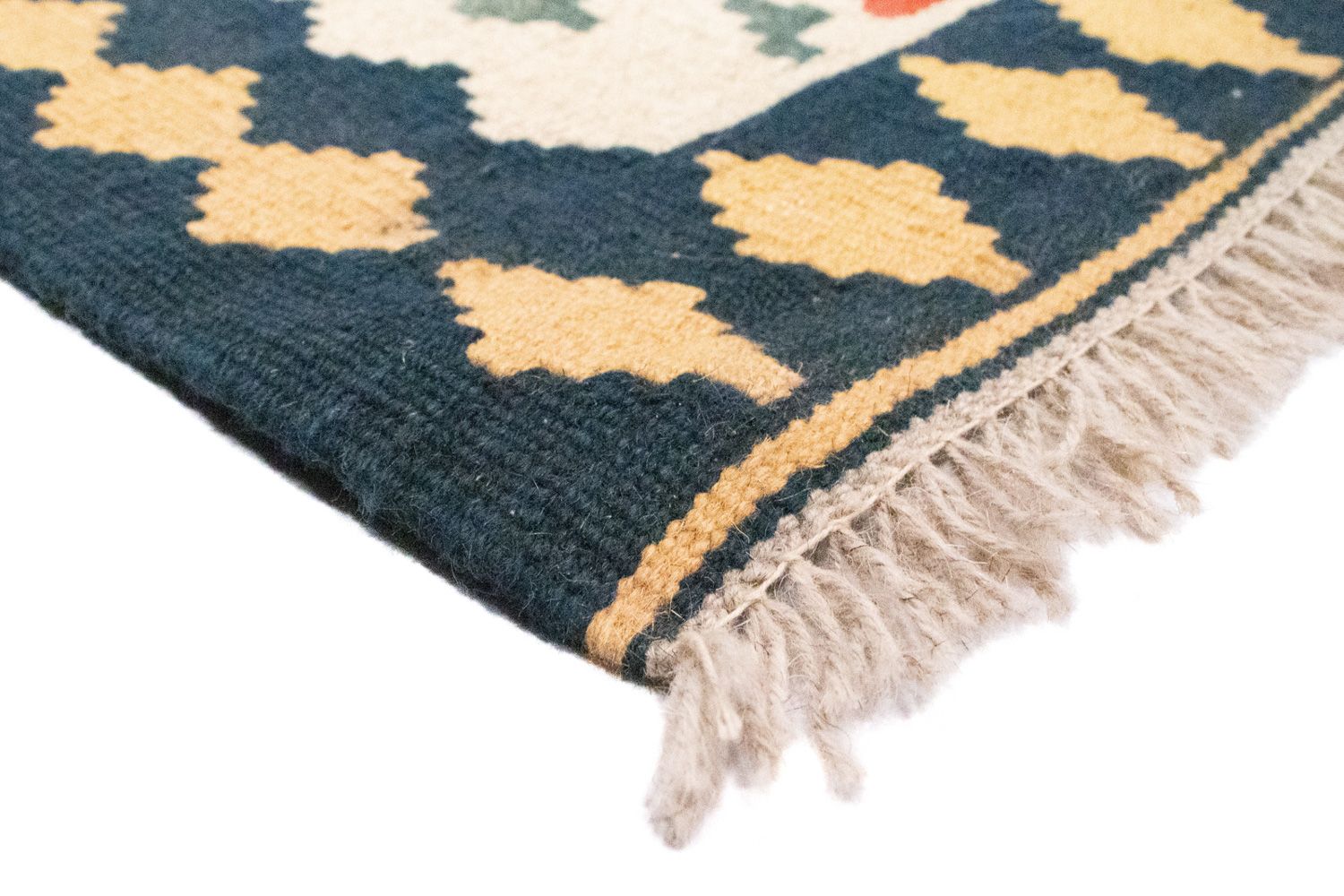 Alfombra Kelim - Oriental - 97 x 66 cm - beige