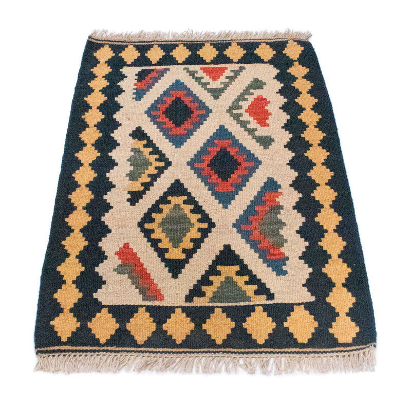 Alfombra Kelim - Oriental - 97 x 66 cm - beige