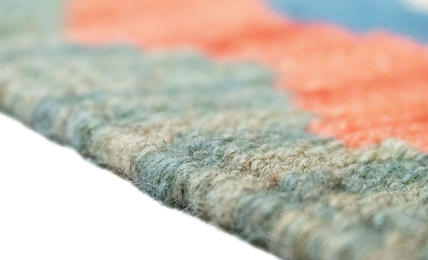 Alfombra Kelim - Oriental - 90 x 65 cm - beige