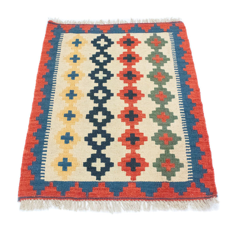 Alfombra Kelim - Oriental - 86 x 62 cm - beige