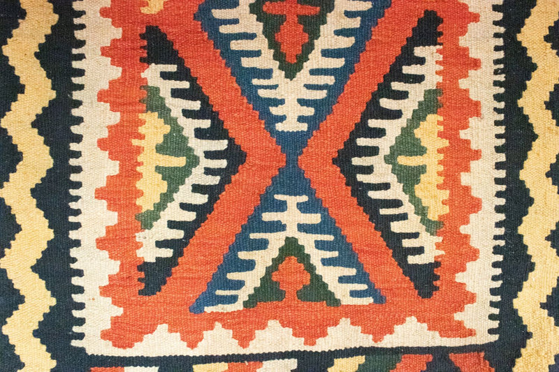 Alfombra Kelim - Oriental - 90 x 65 cm - naranja