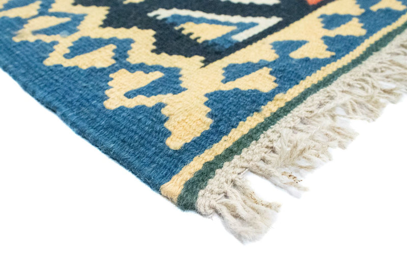 Alfombra Kelim - Oriental - 90 x 60 cm - azul