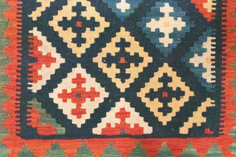Alfombra Kelim - Oriental - 95 x 65 cm - azul