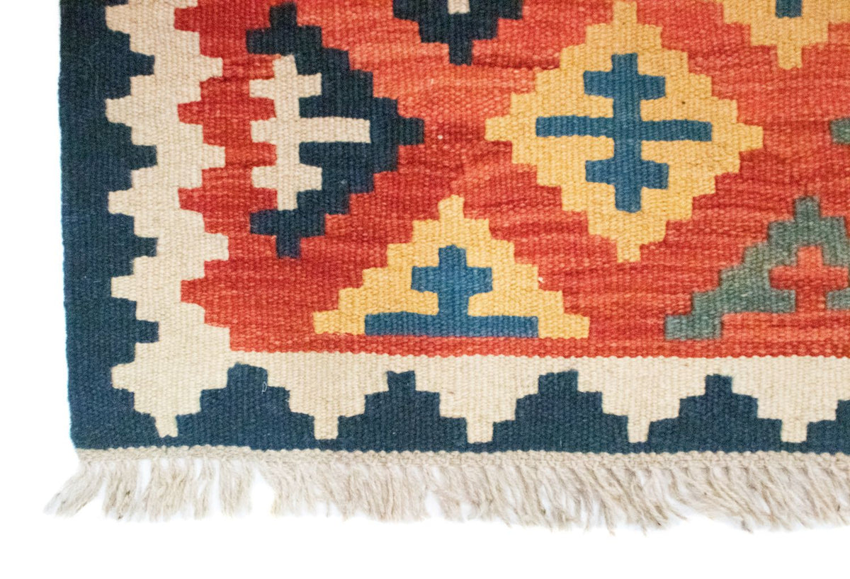 Alfombra Kelim - Oriental - 98 x 64 cm - multicolor