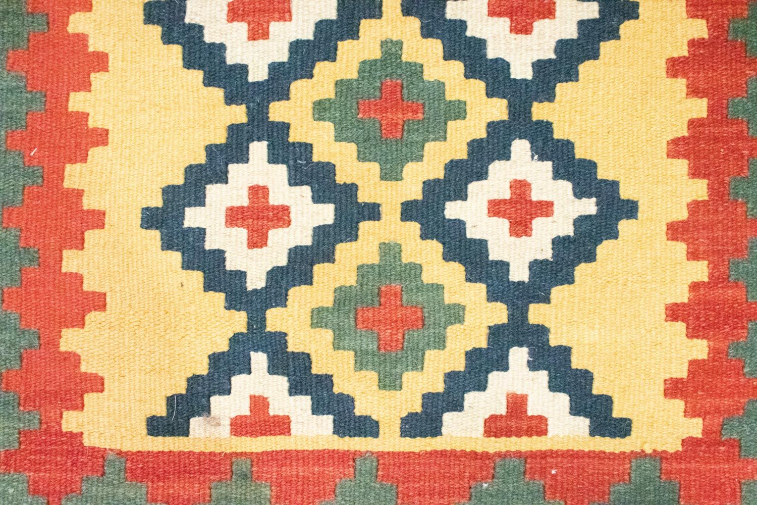 Alfombra Kelim - Oriental - 83 x 62 cm - amarillo