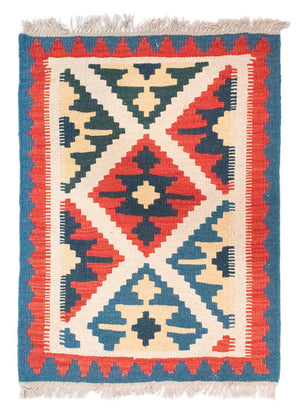 Alfombra Kelim - Oriental - 85 x 64 cm - naranja