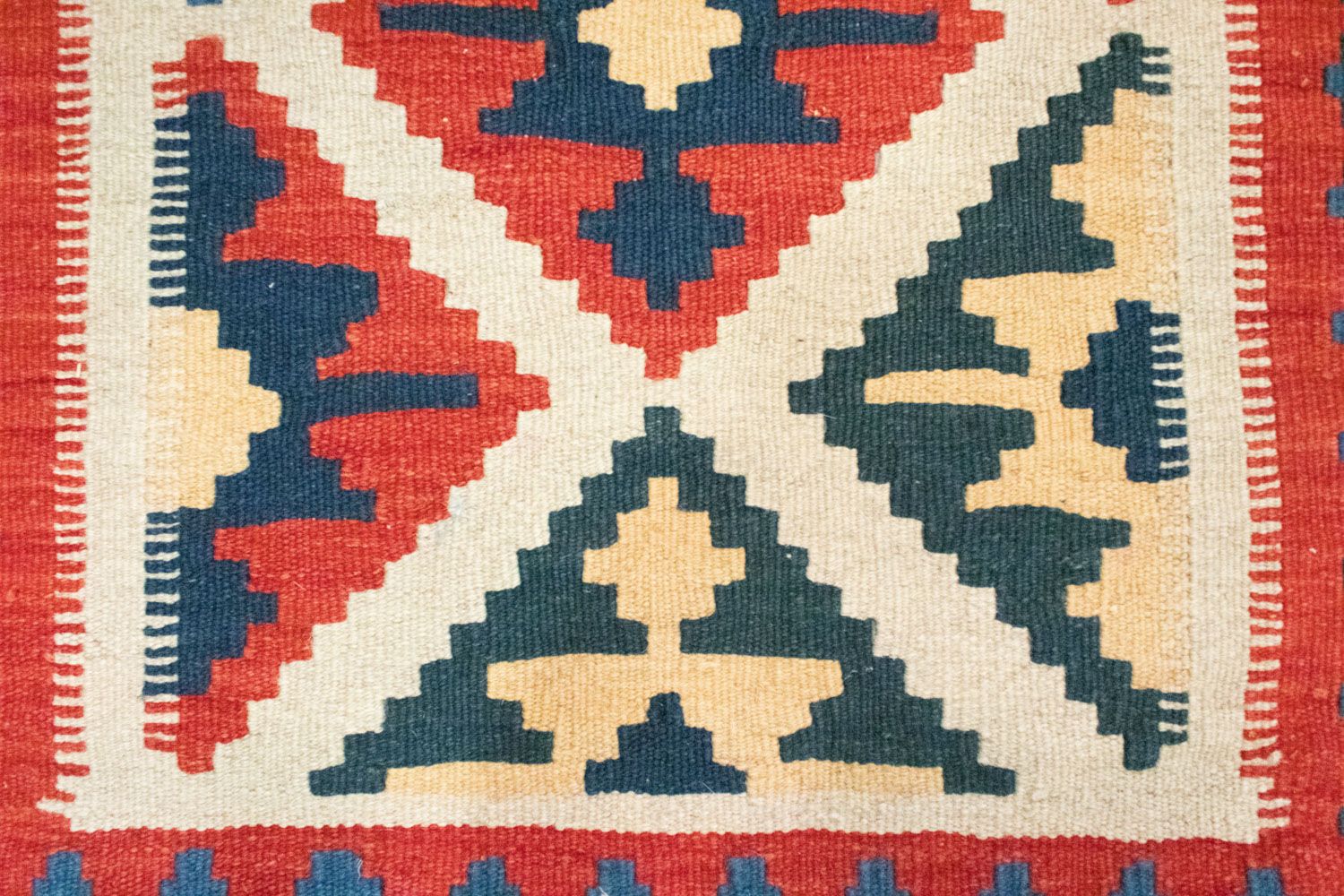 Alfombra Kelim - Oriental - 85 x 64 cm - naranja