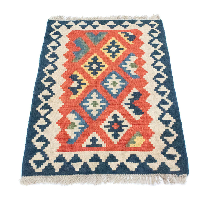 Alfombra Kelim - Oriental - 91 x 61 cm - naranja