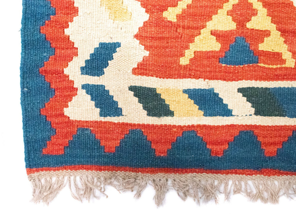 Alfombra Kelim - Oriental - 95 x 64 cm - multicolor