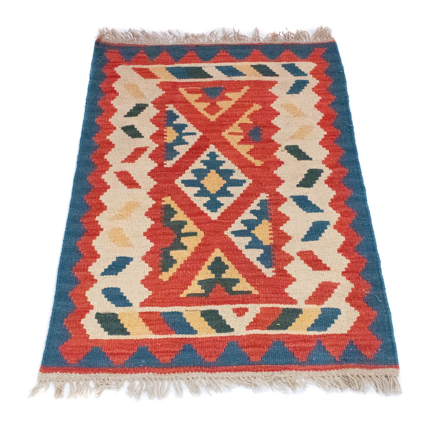 Alfombra Kelim - Oriental - 95 x 64 cm - multicolor