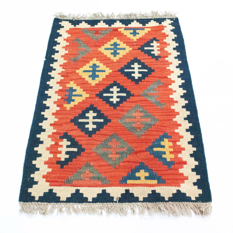Alfombra Kelim - Oriental - 93 x 62 cm - naranja