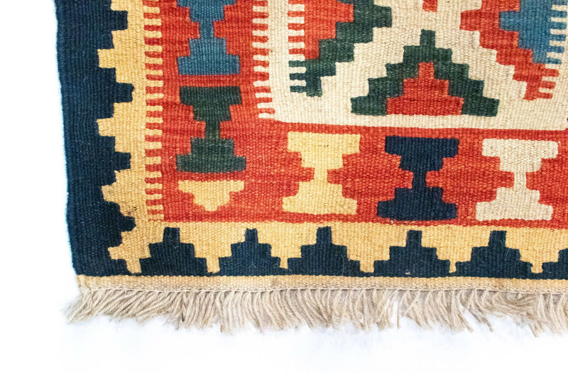 Alfombra Kelim - Oriental - 101 x 63 cm - naranja