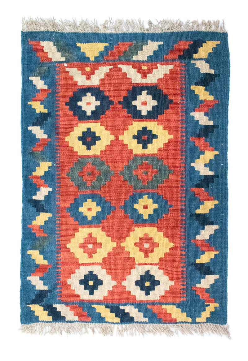 Alfombra Kelim - Oriental - 87 x 62 cm - naranja