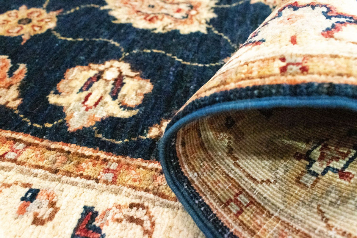 Alfombra de pasillo Alfombra Ziegler - 298 x 81 cm - azul