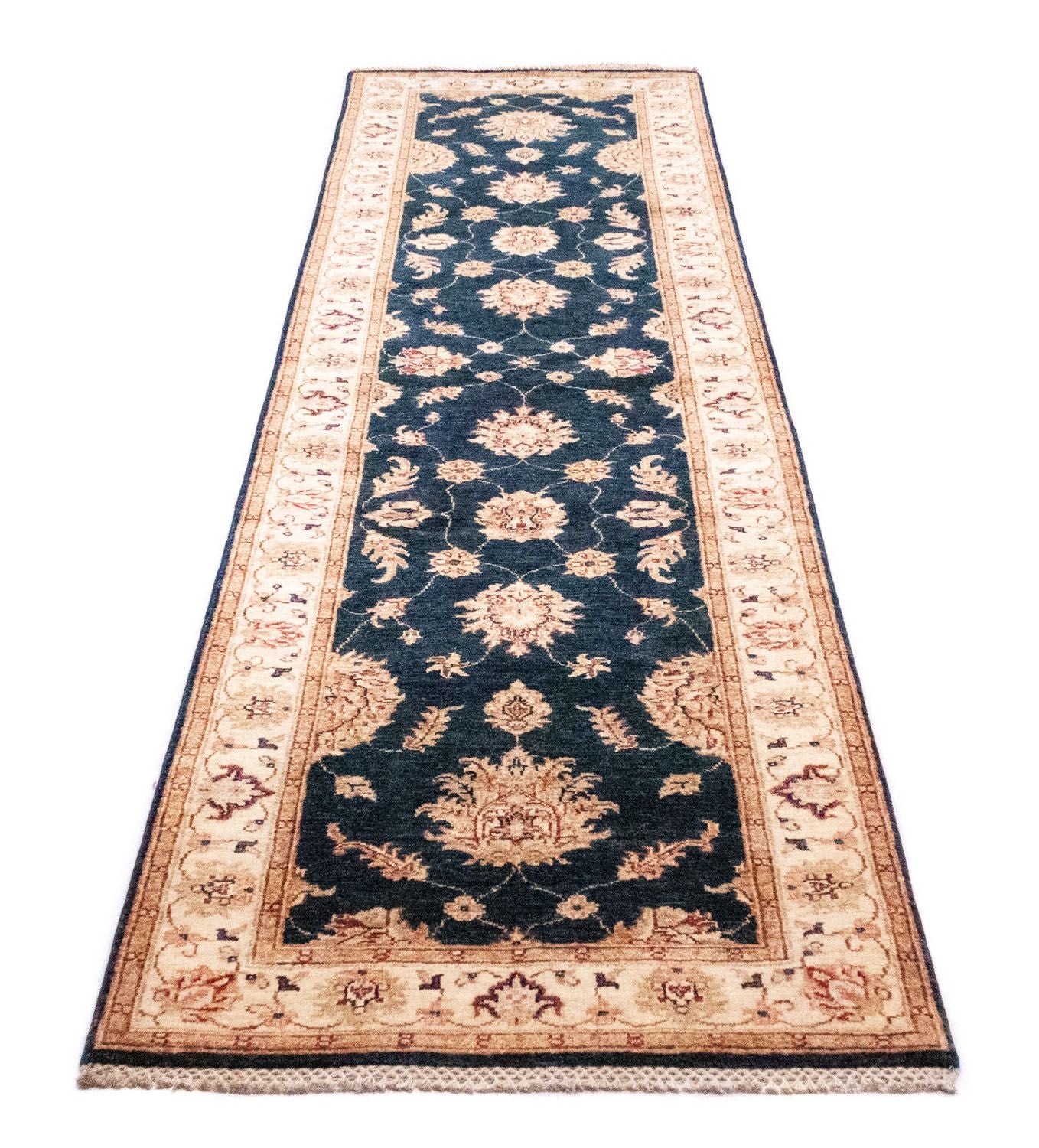 Alfombra de pasillo Alfombra Ziegler - 298 x 81 cm - azul