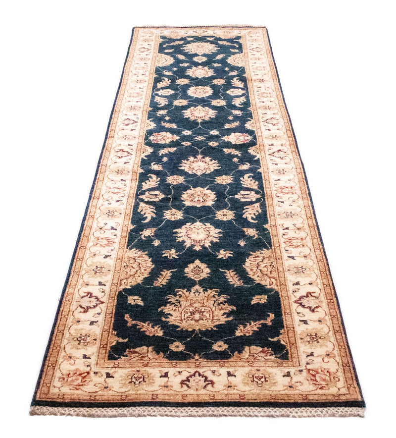 Alfombra de pasillo Alfombra Ziegler - 298 x 81 cm - azul