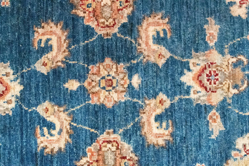 Alfombra de pasillo Alfombra Ziegler - 303 x 84 cm - azul