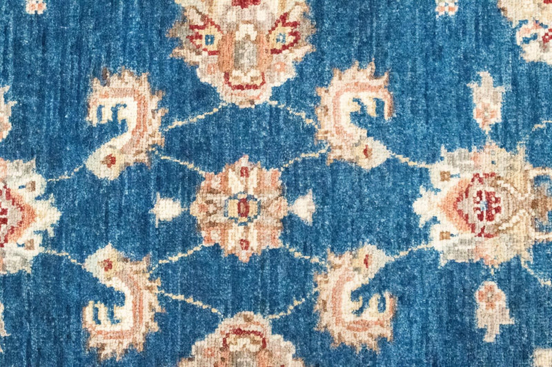 Alfombra de pasillo Alfombra Ziegler - 302 x 82 cm - azul