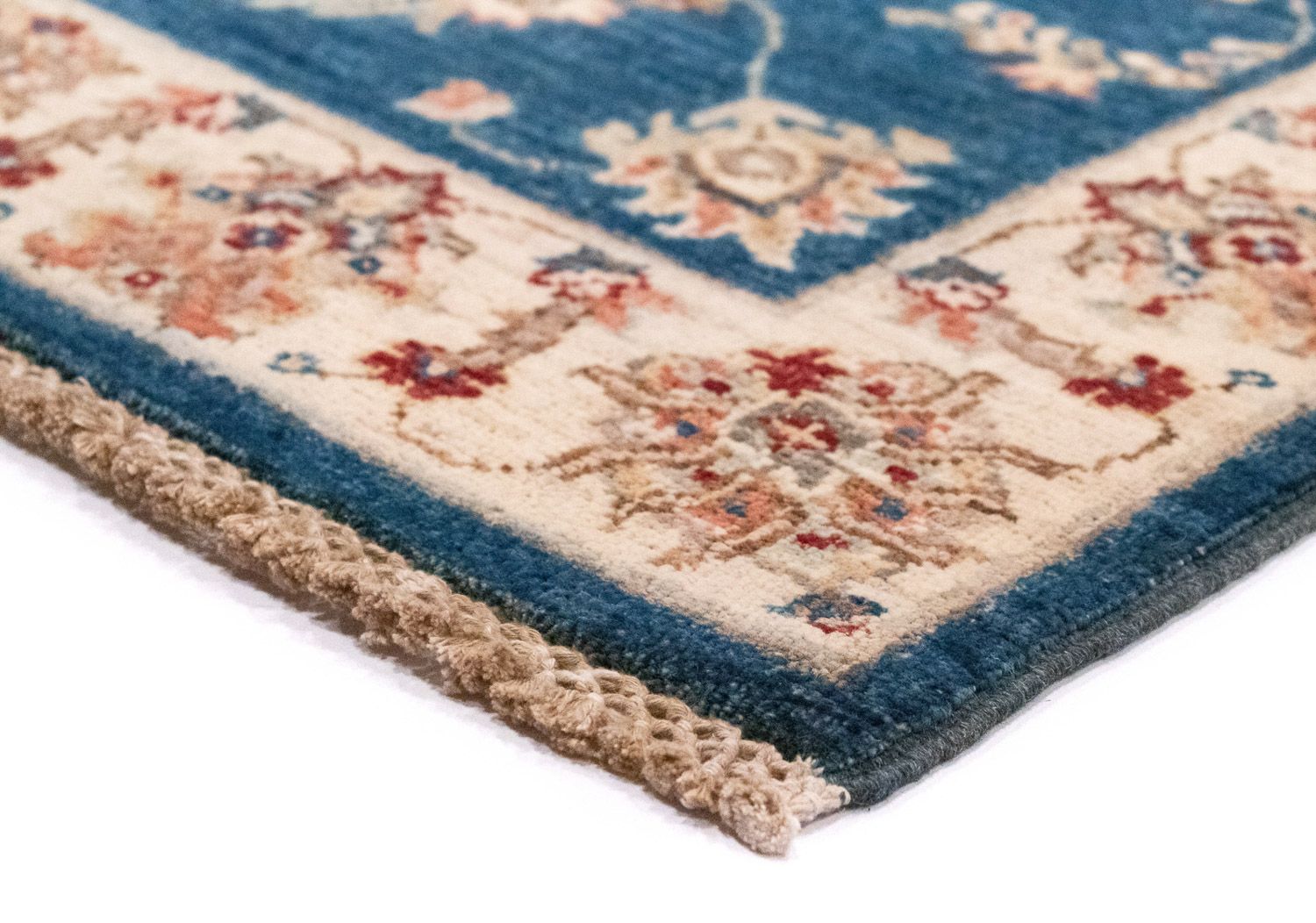 Alfombra de pasillo Alfombra Ziegler - 302 x 82 cm - azul