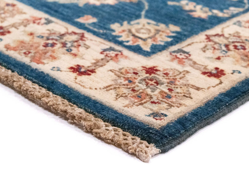 Alfombra de pasillo Alfombra Ziegler - 302 x 82 cm - azul