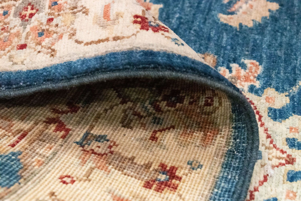 Alfombra de pasillo Alfombra Ziegler - 302 x 82 cm - azul