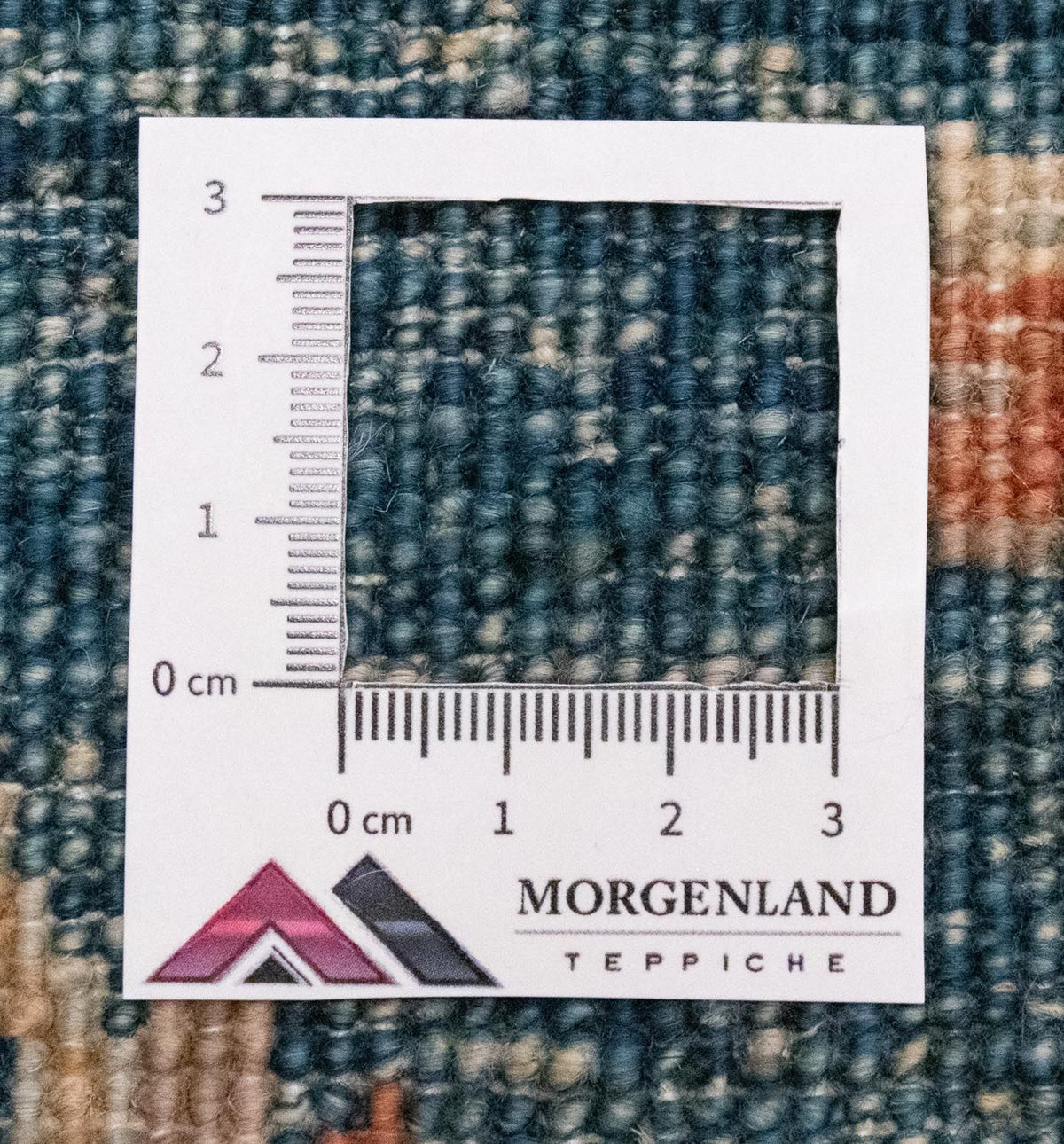 Alfombra de pasillo Alfombra Ziegler - 302 x 82 cm - azul