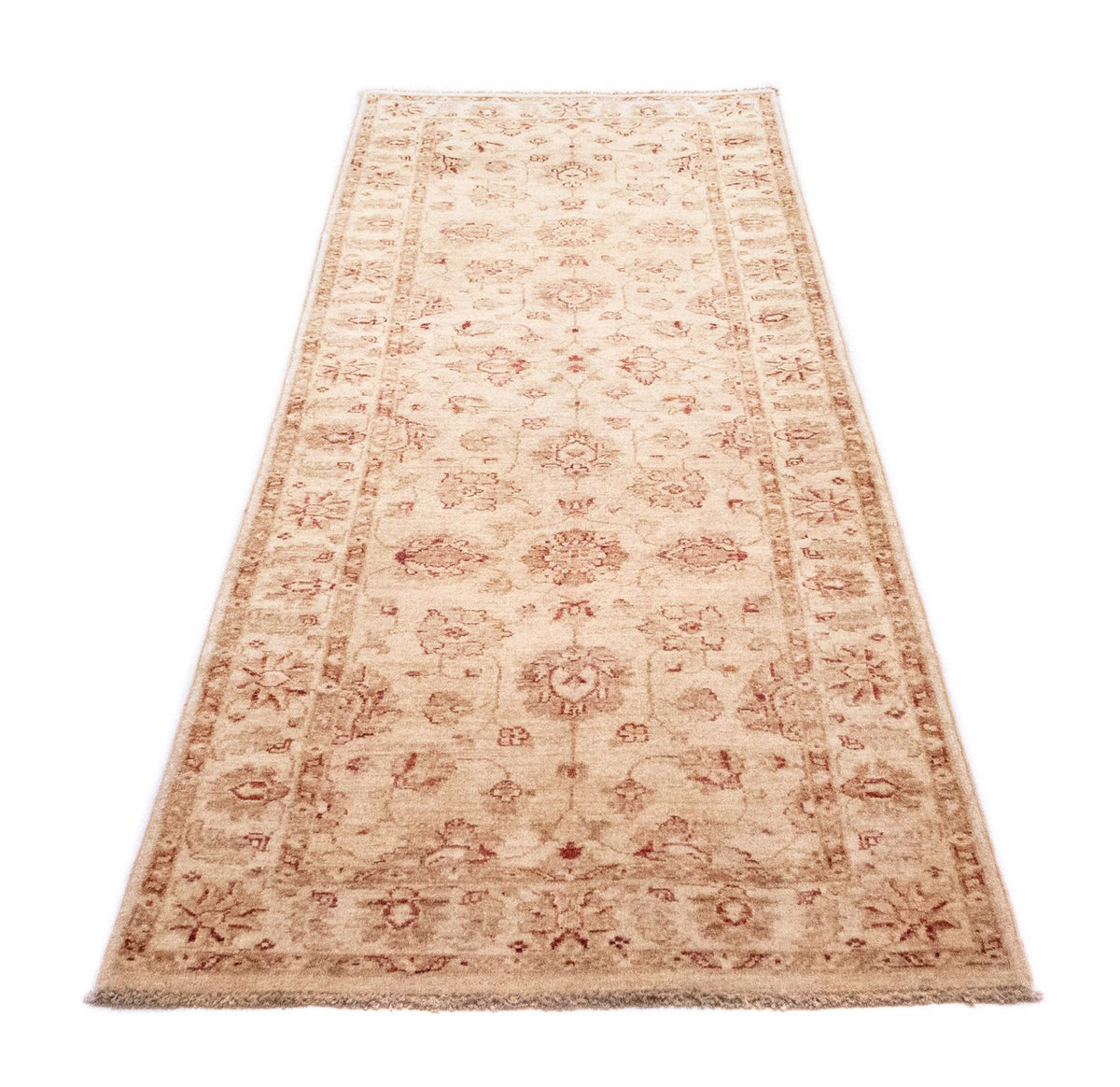 Alfombra de pasillo Alfombra Ziegler - 243 x 79 cm - beige