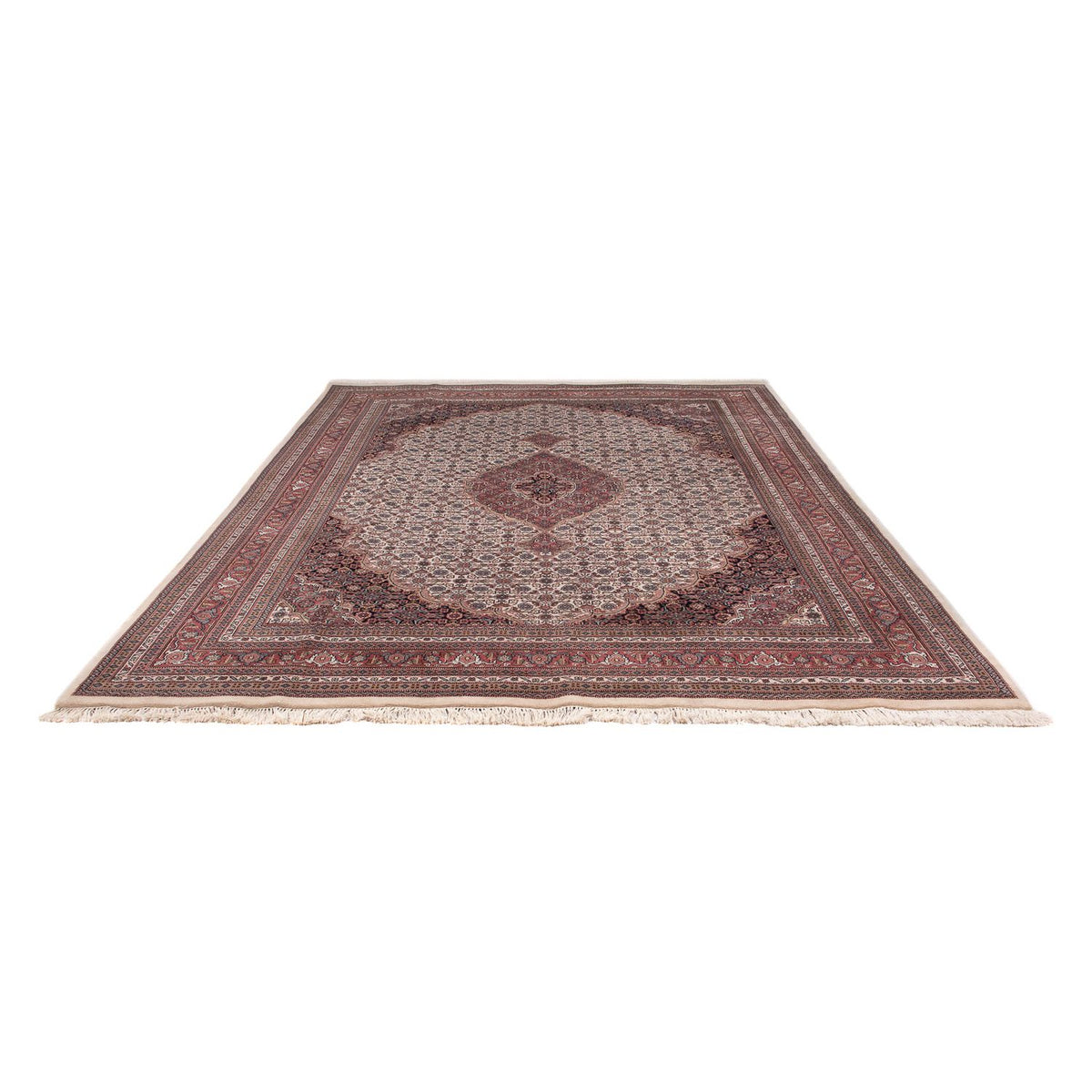 Alfombra oriental - Bidjar - Indus - 303 x 245 cm - beige