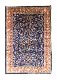 Alfombra persa - Clásica - 300 x 195 cm - azul