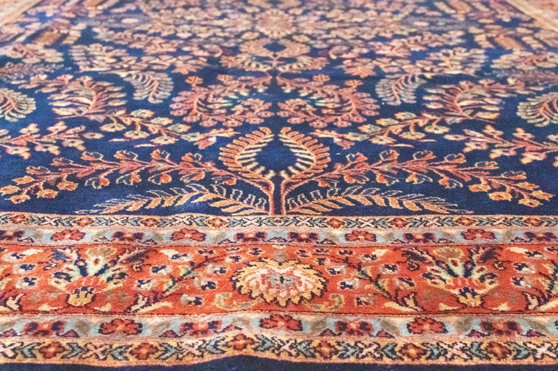 Alfombra persa - Clásica - 300 x 195 cm - azul