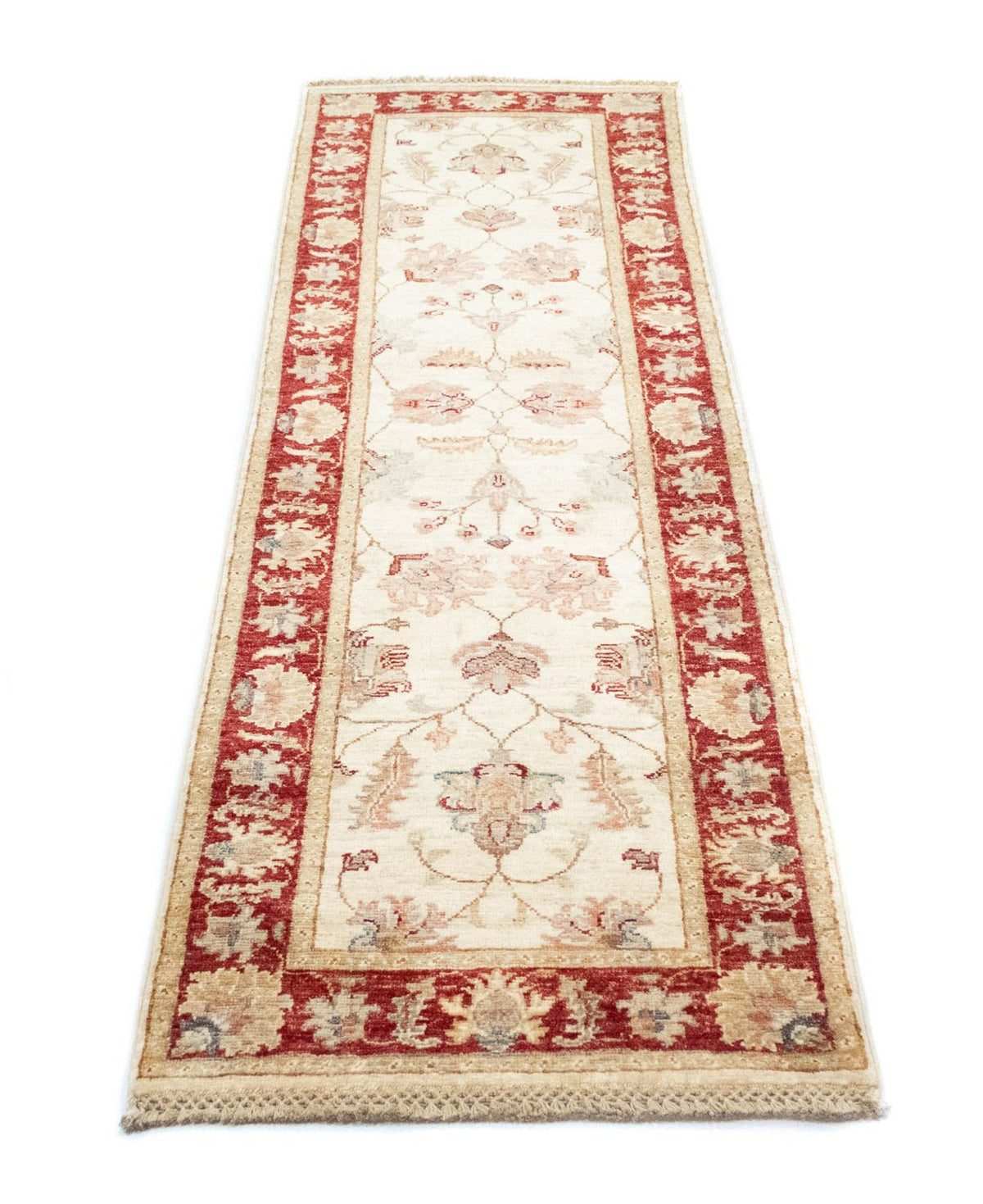 Alfombra de pasillo Alfombra Ziegler - 204 x 60 cm - beige