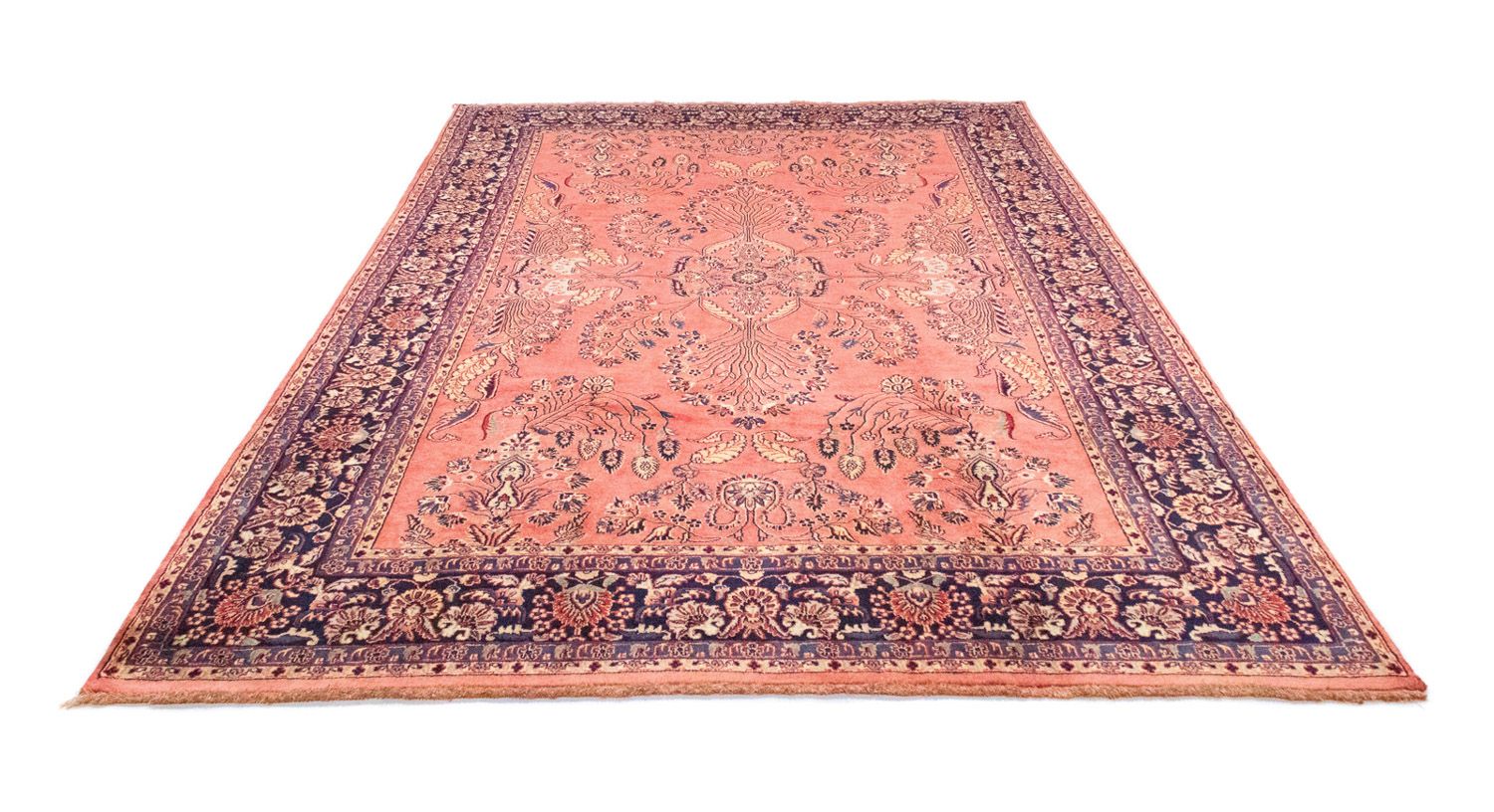 Alfombra persa - Clásica - 293 x 202 cm - naranja
