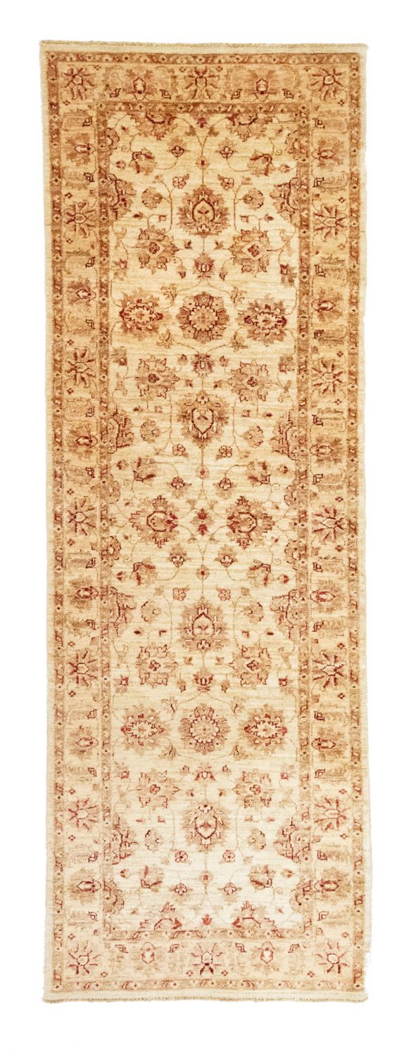 Alfombra de pasillo Alfombra Ziegler - 264 x 81 cm - beige