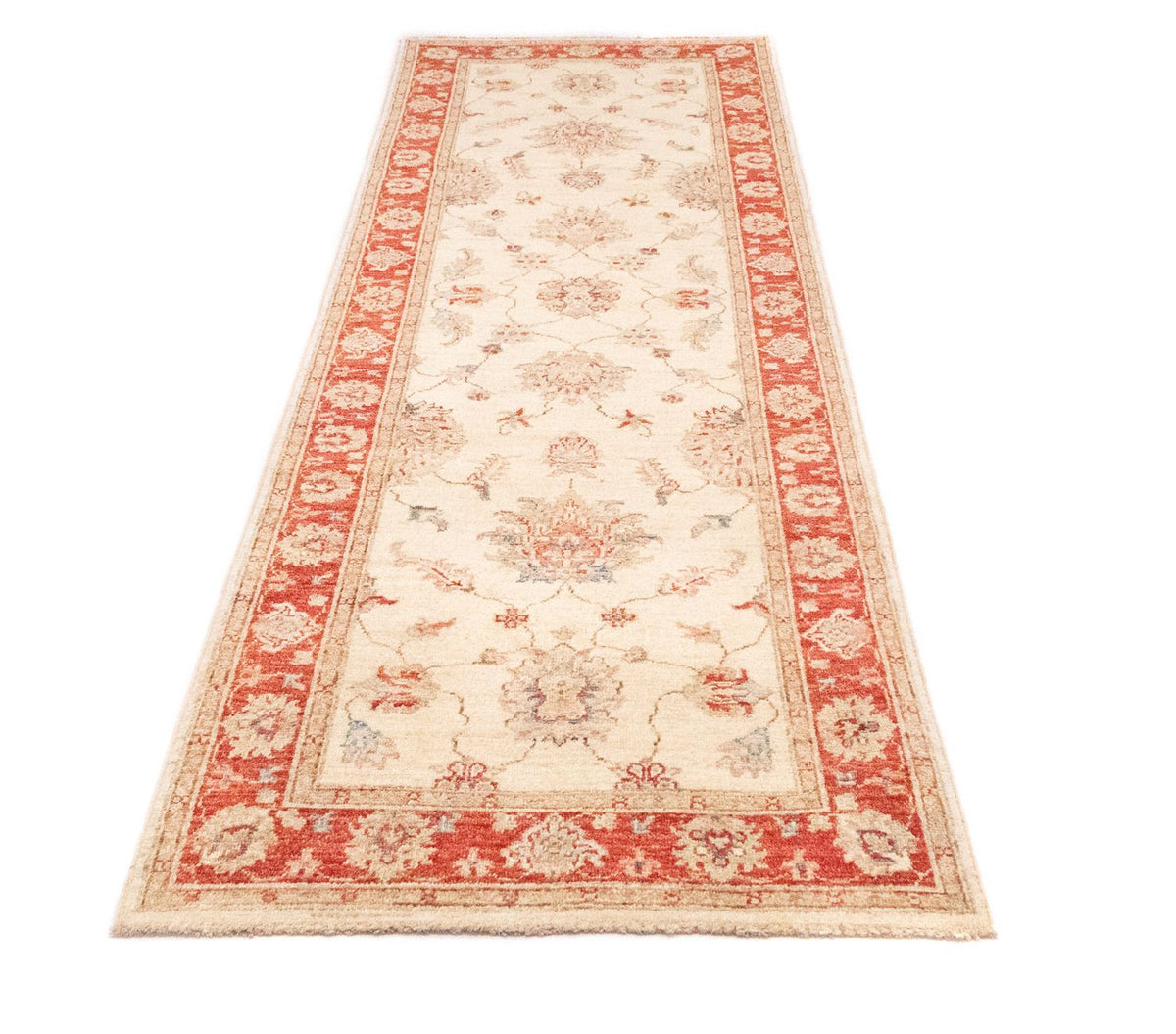 Alfombra de pasillo Alfombra Ziegler - 259 x 79 cm - beige